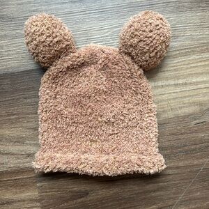 Plush Tan Bear Hat